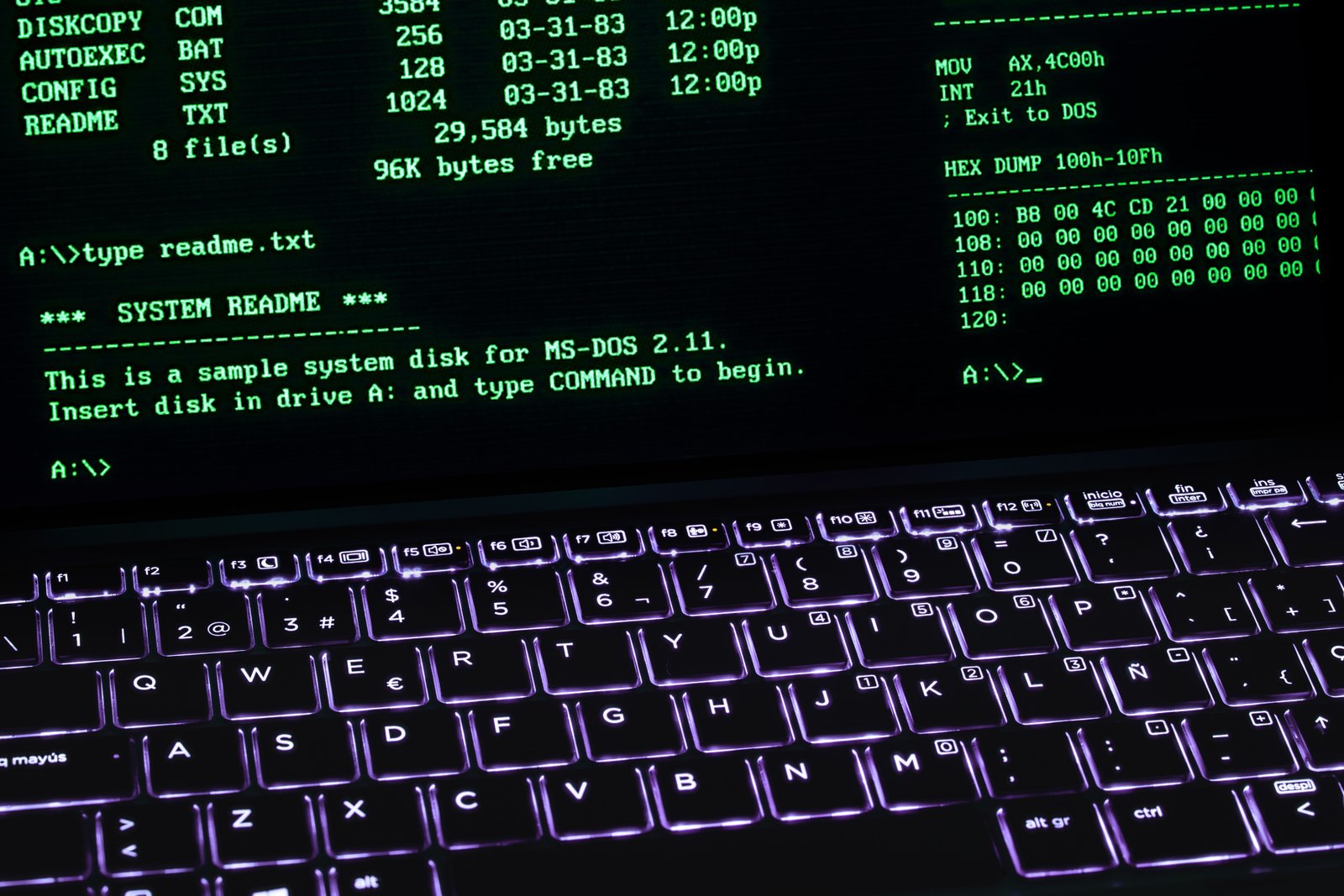 Terminal showing a scan of open ports on a Linux system